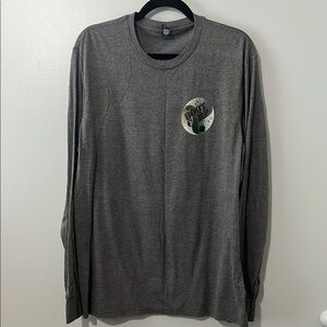 Gray Long Sleeve BOOT CAMP Tee